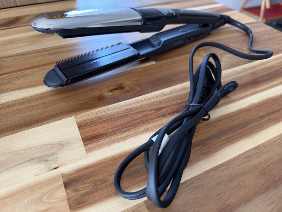Placă de păr cu aburi 2 in 1 Steam Pure ST495E BaByliss