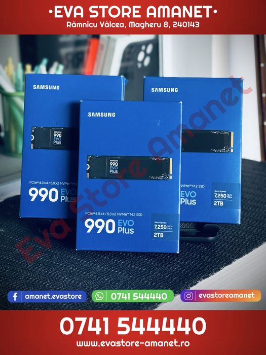 Solid-State Drive (SSD) 2TB SAMSUNG 990 Evo Plus M2 PCIe 4.0x4/5.0x2