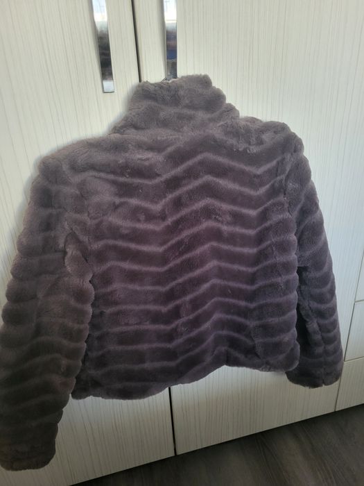 Geaca blană artificială