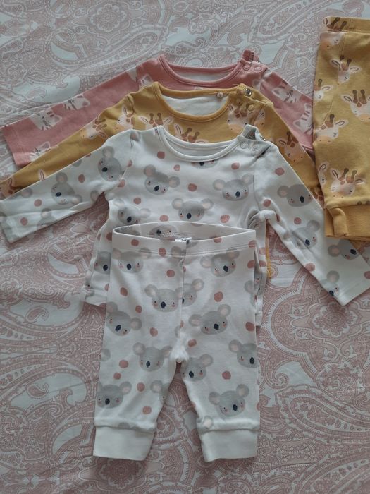 3 Seturi bluza si pantalon nou nascuti 0-3 luni