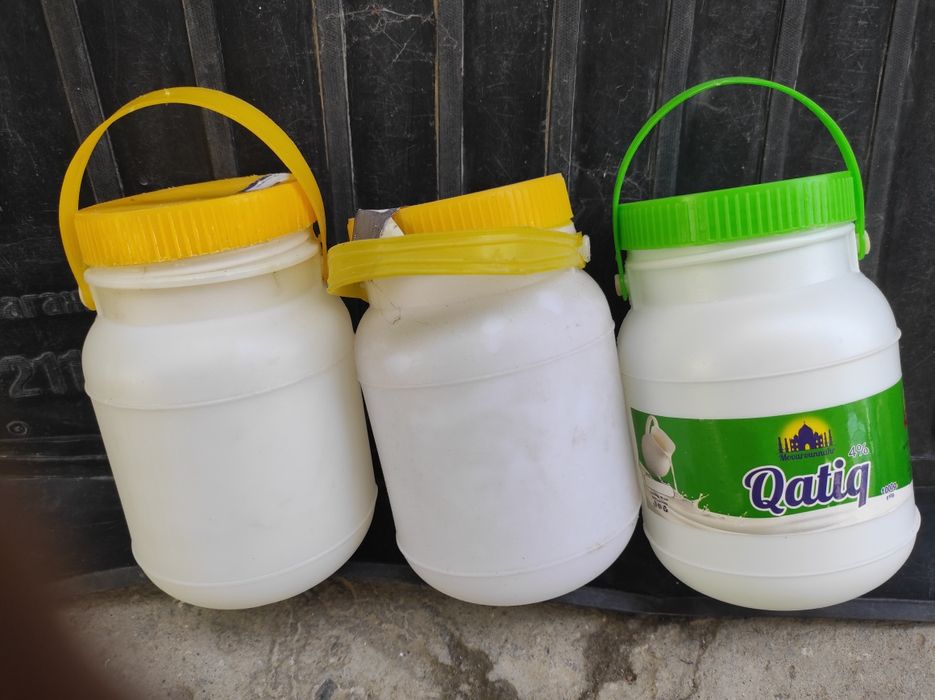 Канистры пластиковые и баночки для молочных продуктов для  сиропов