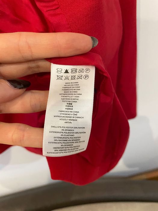 Sacou roșu Michael KORS, mărime US 6 (echivalent S)