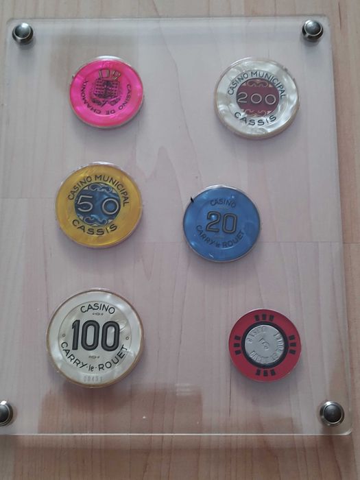 Colectie jetoane Casino Franta Jeton