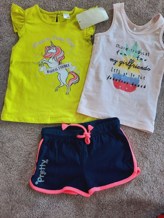 Новые летние вещи майка, шорты, болеро