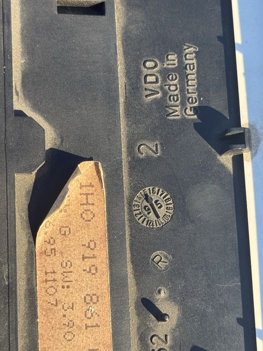 Приборка с тахометром гольф 3 golf 3