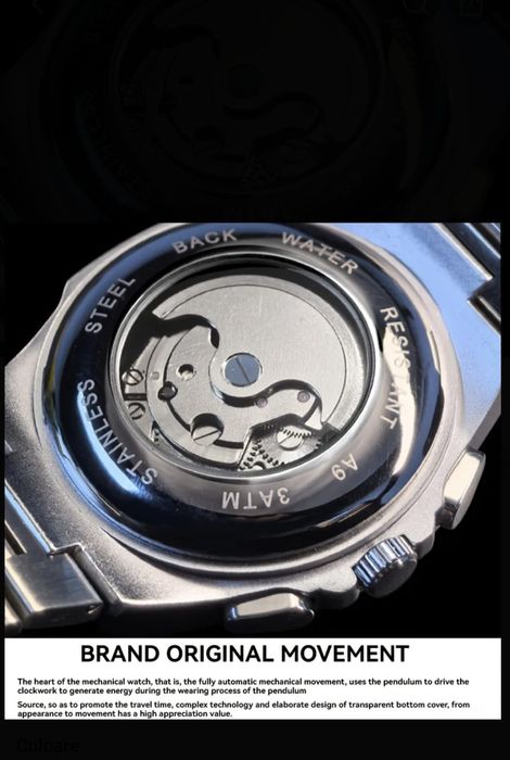 Ceas automatic ruige