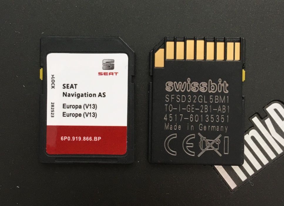 Оригинална Сд Карта SEAT V21 AS Mib2 Gen2 SD Card Европа и Турция 2026