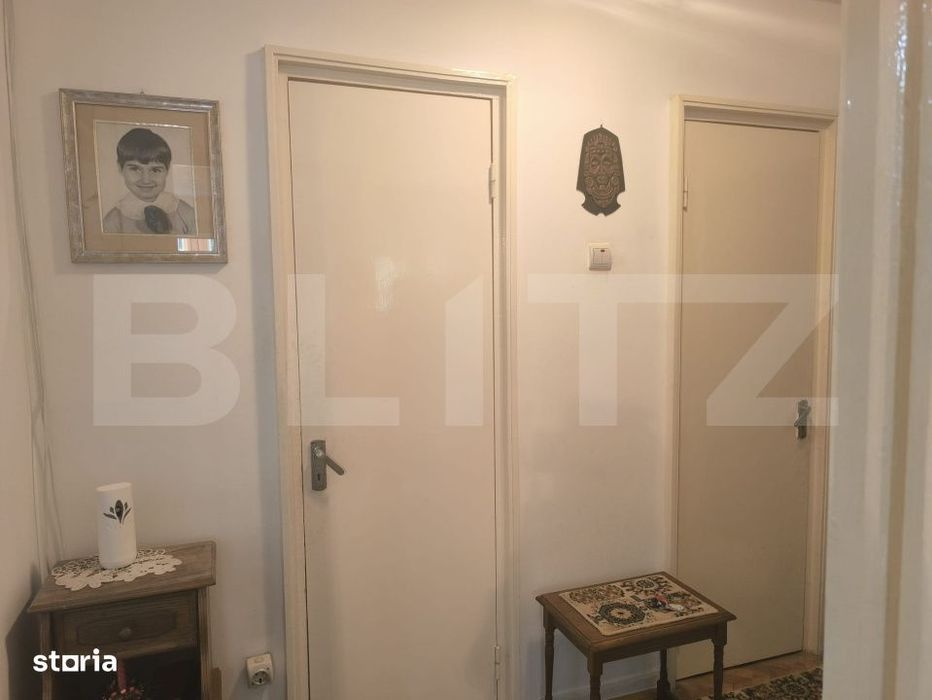 Apartament de vanzare, cu 3 camere si 3 balcoane, 74 mp, zona Manastur