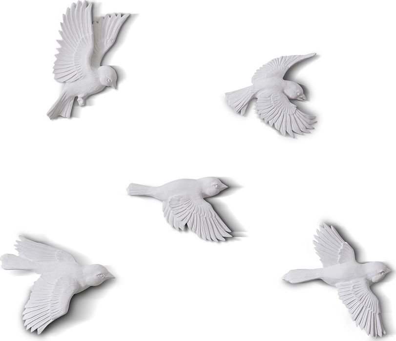 Гипсовые птицы декор