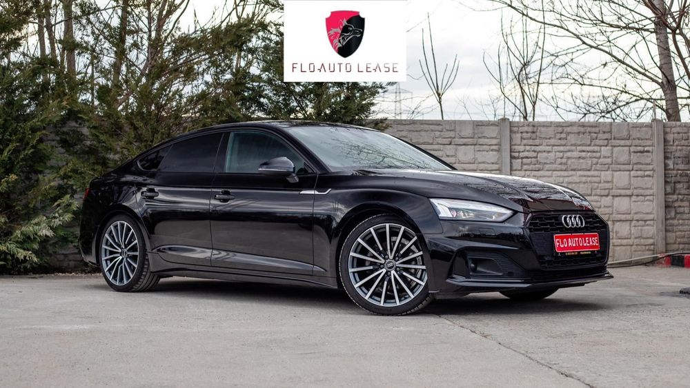 Audi A5 Sportback Virtual, S-Line, Trapa, Matrix, Clima, Jante 19", Camera, Distronic