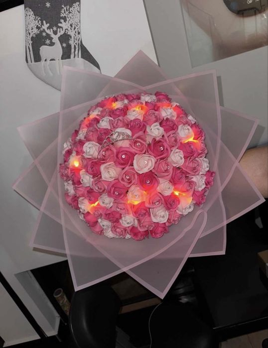 Buchete trandafiri de sapun