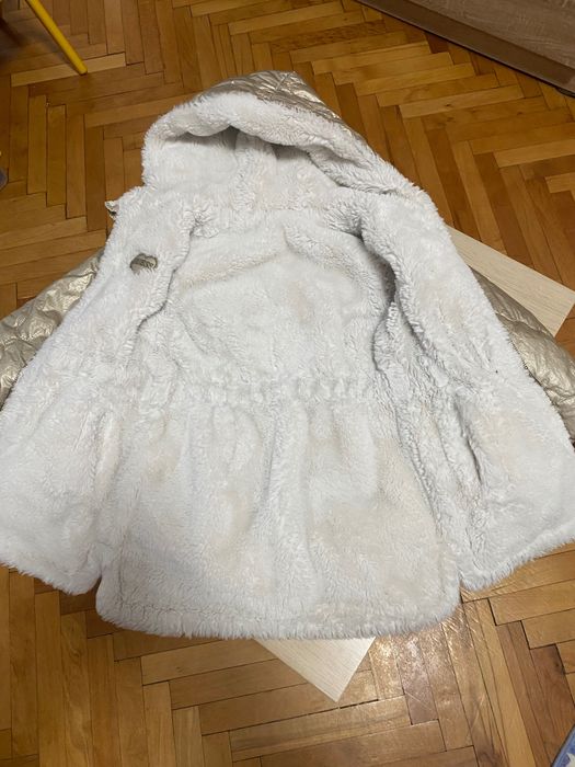 GUESS Двулицево зимно яке в златисто