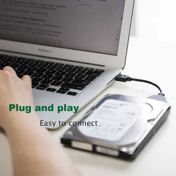 Кабел адаптор USB 3.0 / 22 pin SATA за 2,5 HDD SSD за лаптоп компютър