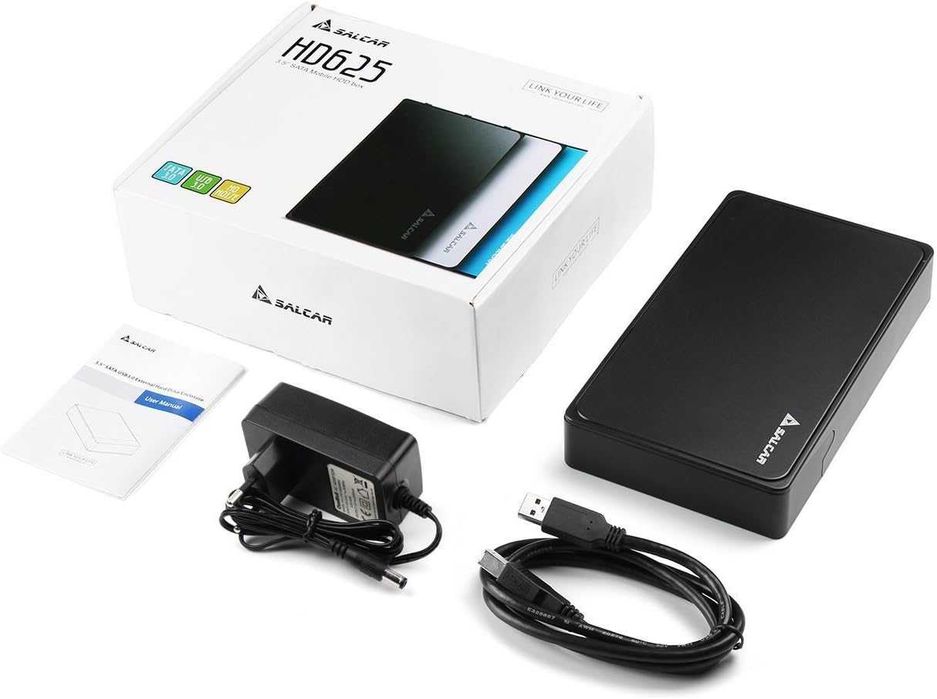 Carcasă pentru hard disk Inateck FE3002 pentru HDD și SSD 2. 5/3. 5