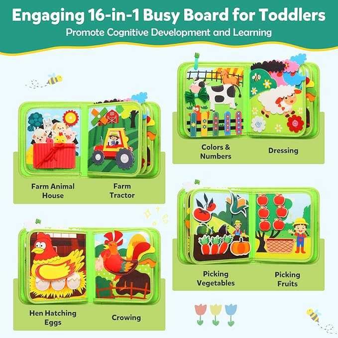 MY FIRST FARM BOOK for kids in english