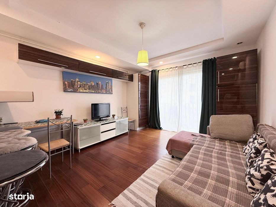 COSMOPOLIS - Apartament cu 2 camere, mobilat si utilat.