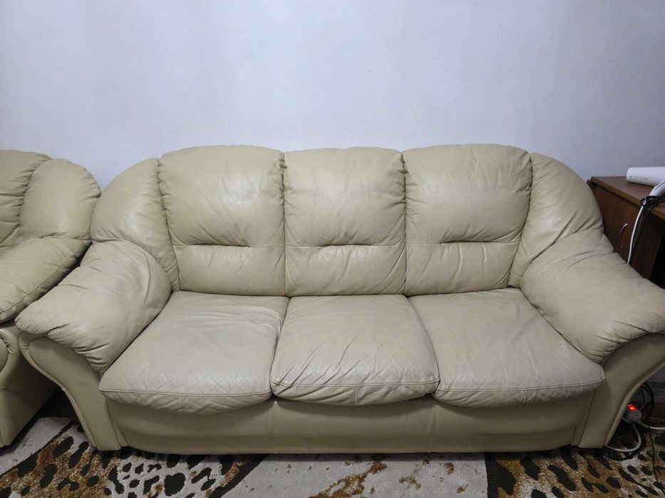 Set canapele  piele