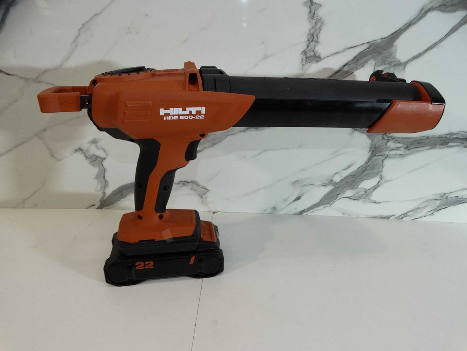 Hilti HDE 500 - 22 / 4.0 Ah  Nuron - Пистолет за двукомпонентно лепило