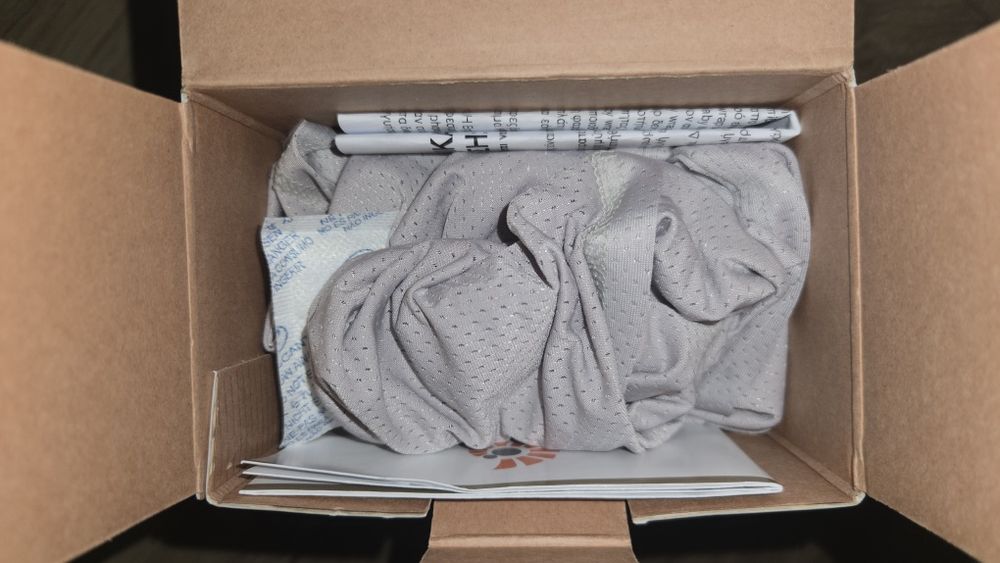 Ergobaby Aura слинг soft grey mesh почти нов