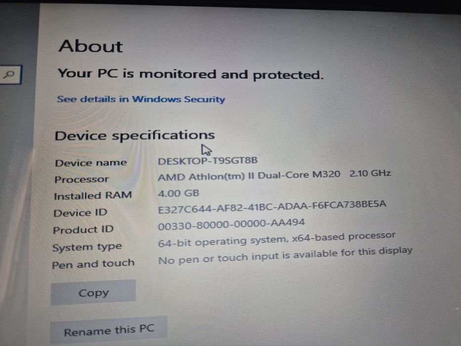 Laptop Compaq Presario CQ61