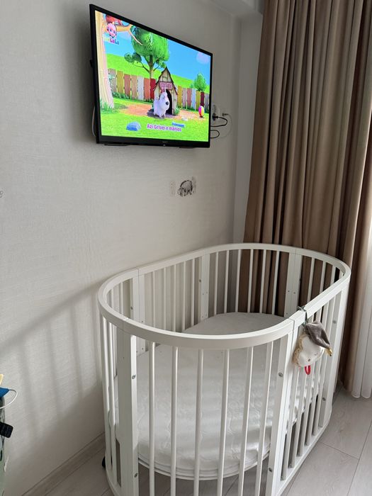 Patut oval Royal Sleep 9 in 1 Alb × 1