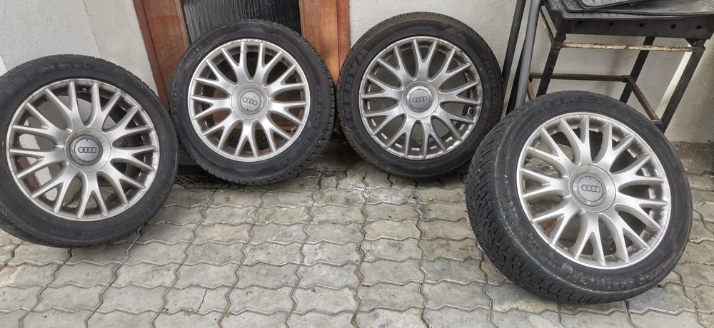 Jante Audi 18inch anvelope iarna