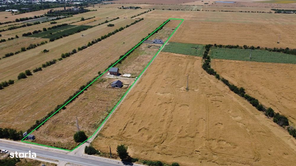 Teren Intravilan In Rate Com. Berceni | utilitati: curent/gaz | #MG4E