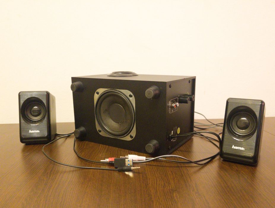 Sistem Boxe PC 2.1 Hama BA-2112 cu Subwoofer
