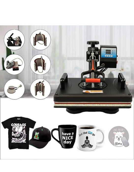 Presa Termica Personalizari 8 in 1