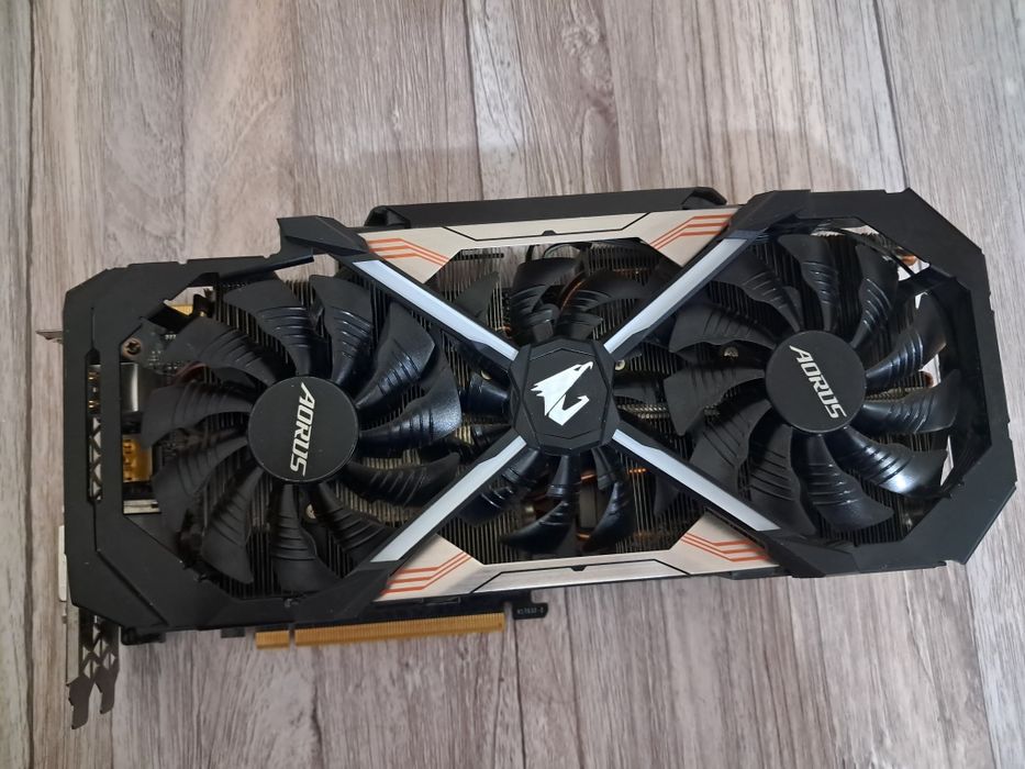 Видеокарта GTX 1080ti 11gb Aorus