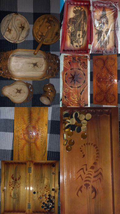 Нарды ручная работа