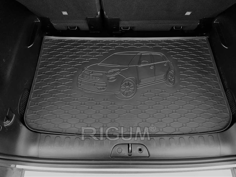 Гумени стелки и багажник FIAT 500L след 2012г.