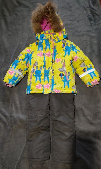 Зимний костюм на девочку