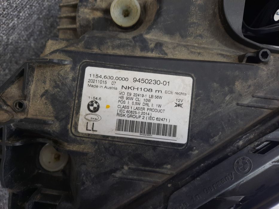 Bmw G11 G12 LCI seria 7 far faruri laser 2019-2022