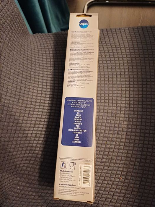 Filtru apa WPRO  frigider
