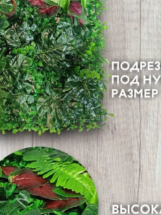 Исскуственная трава на стену для декора 60х40 - DEALER