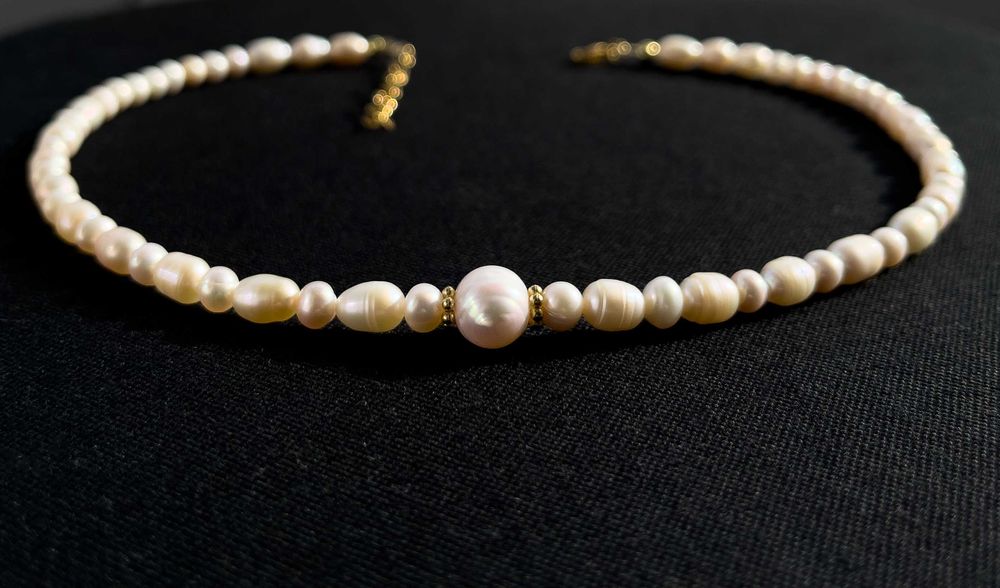 Colier "Princess" din perle naturale