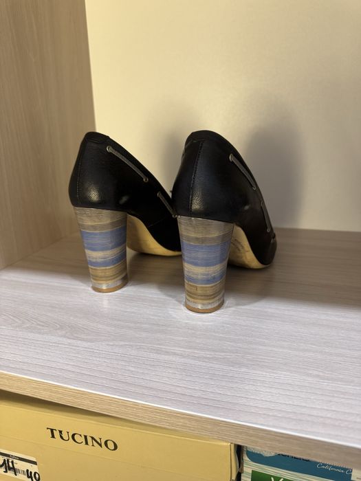 Туфли женские кожаные