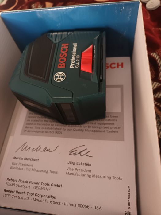 Vand laser bosch profesional