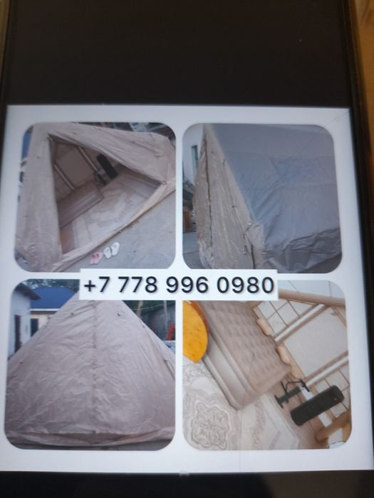 Палатка 120кісілік және 10кісілік палатка жалданады