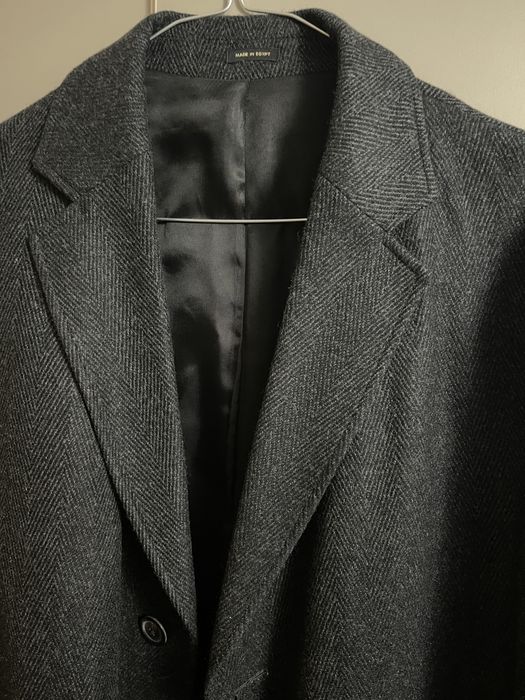 palton gri Massimo Dutti