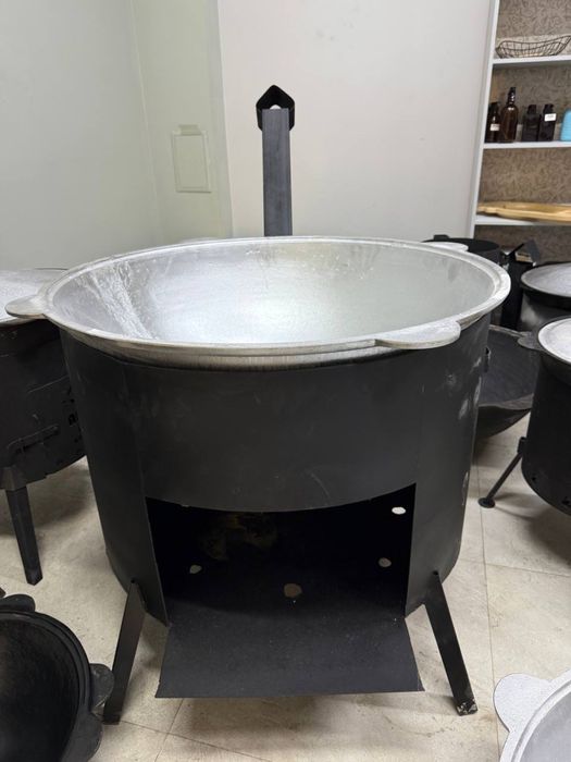 Казан Ошак Очаг Чугунный Дюраль