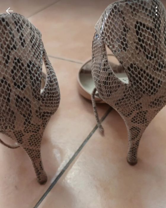 Pantofi cu toc, Benvenutti  vârf deschis, roz pudra,