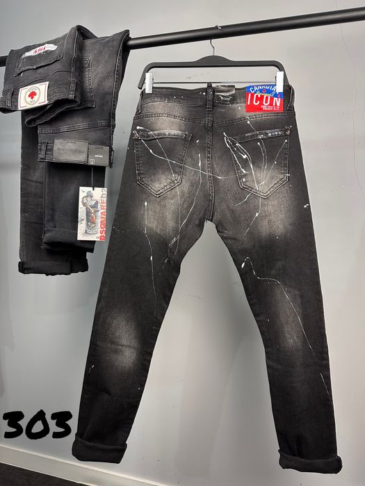 Dsquared мъжки черни дънки