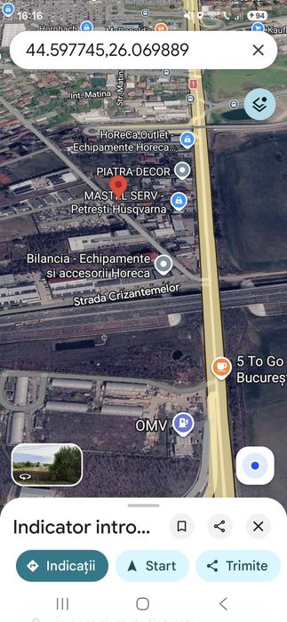 Teren de inchiriat 1.000 mp  DN1, Aeroport Otopeni / Therme
