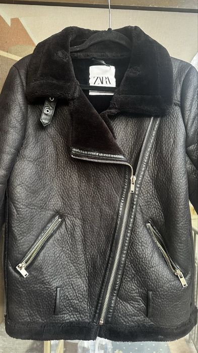 Geaca jacheta cojoc Zara
