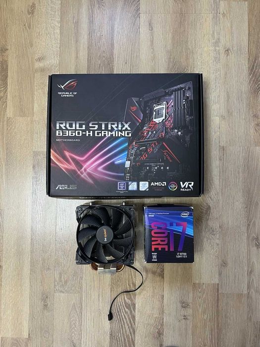 ASUS ROG STRIX B360-H GAMING+ Intel Core i7-8700+16GB RAM