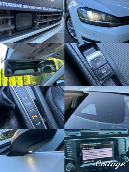 VW Golf 7 2.0 D Highline*Piele*Panoramic*
Bi-Xenon*Euro 6*Distronic*Lane assist