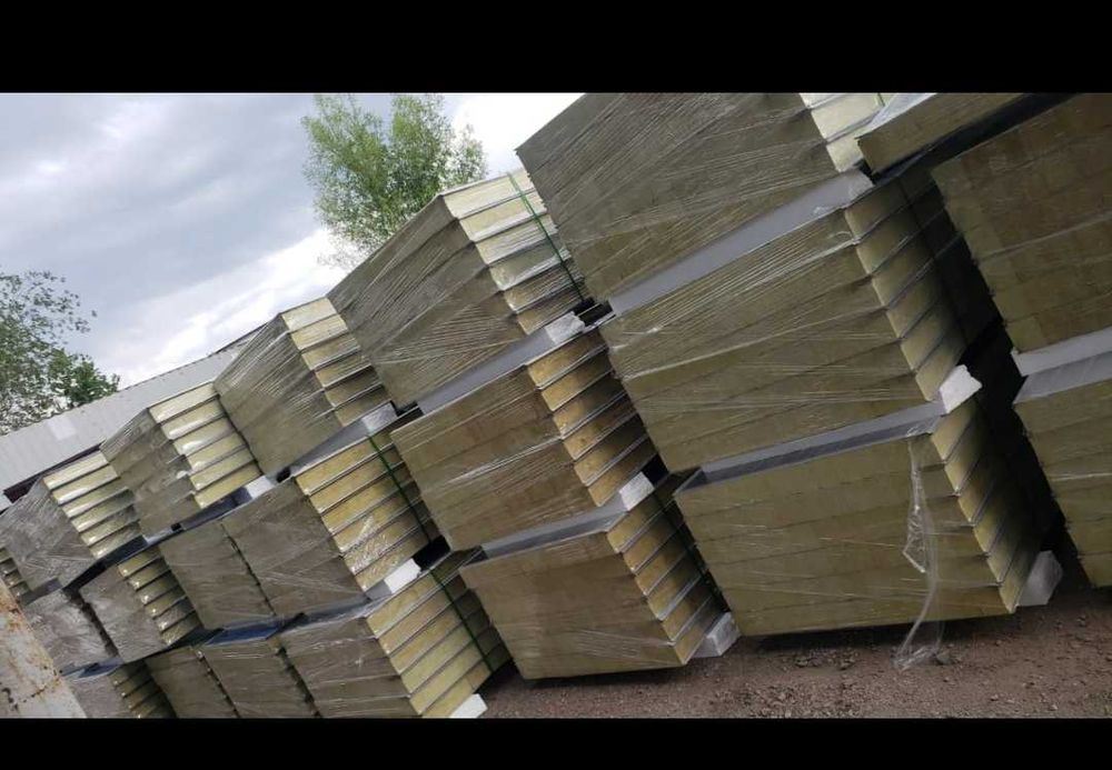 Стеновые сэндвич-панели!