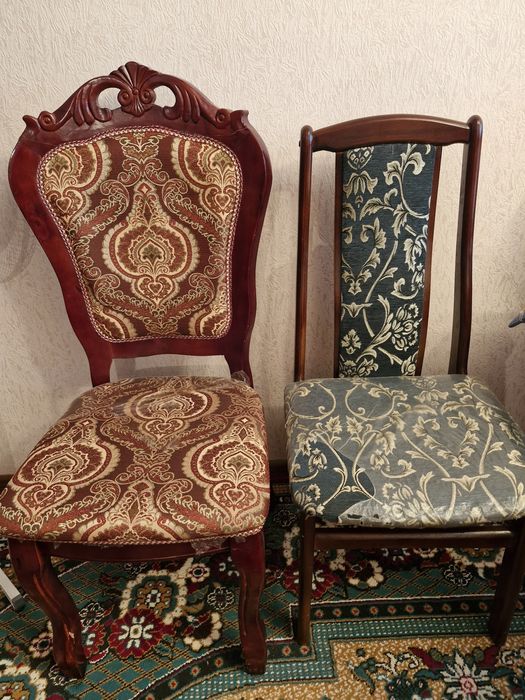 Стулья мягкие 2 вида